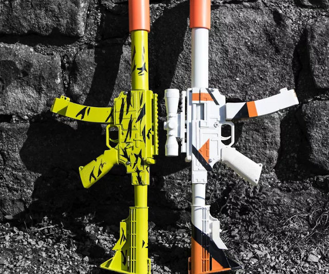 spitball blaster gun