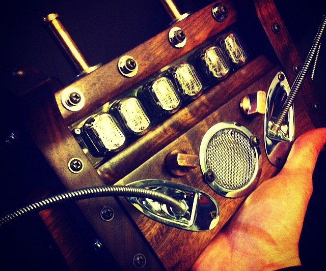 Steampunk Nixie Tube Clock