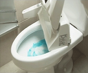 Sticker Toilet Plunger Sticker Toilet Plunger