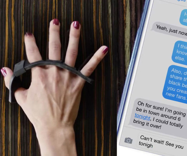 Wearable Bluetooth Keyboard