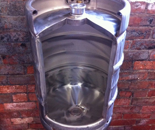 Beer Keg Urinal