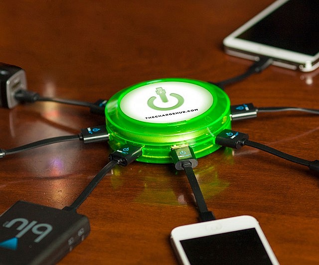 Seven Port Circular Charging Hub