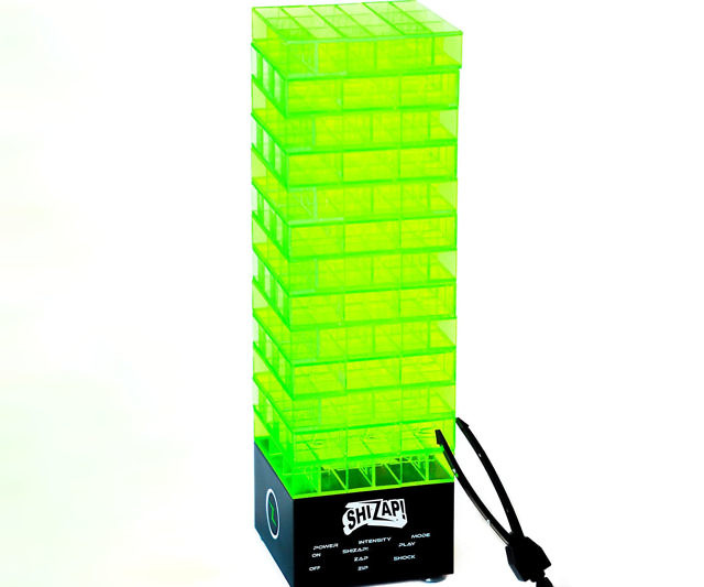 Electric Shocking Stacking Block Game