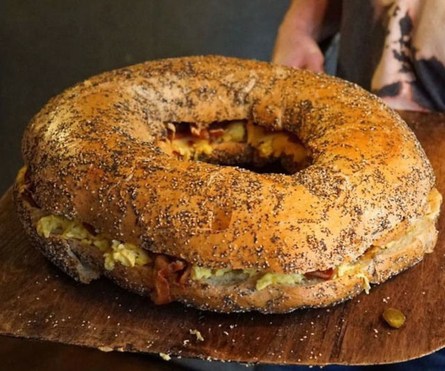 The O’Bagel Jumbo Bagel