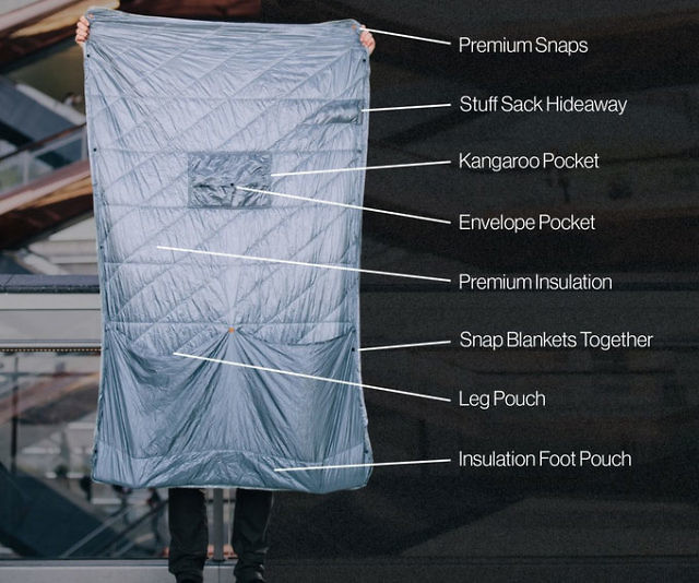 The Ultimate Packable Travel Blanket