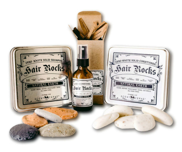 Zero Waste Hair Rocks Shampoo