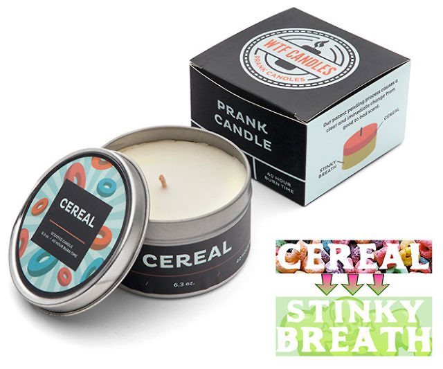 Prank Scented Candles