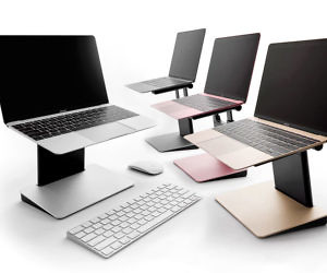 Tiny Tower Laptop Stand
