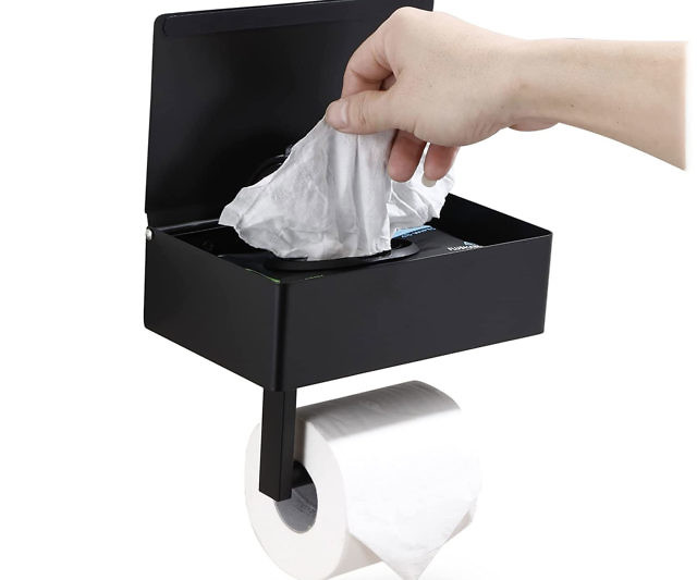 Toilet Flushable Wipes Dispenser