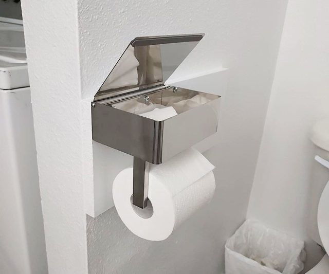 Toilet Flushable Wipes Dispenser