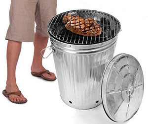 Trash Can Bbq