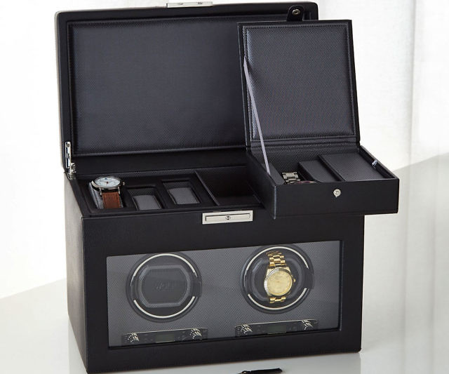 Viceroy Double Watch Winder & Storage