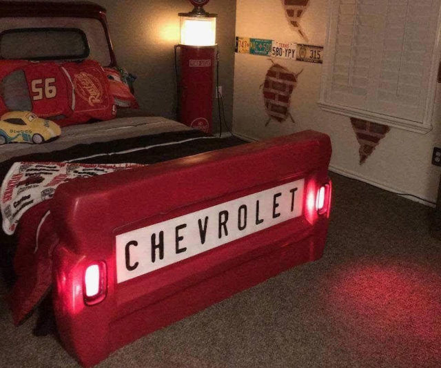 Vintage Pickup Truck Bed