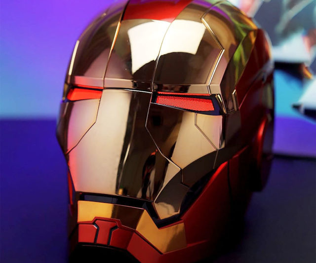 Wearable Functional Iron Man Helmet