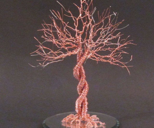 Wire Tree Sculptures