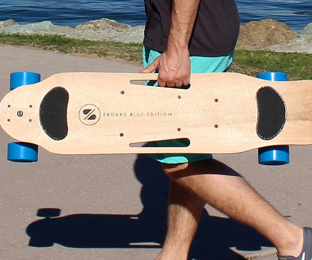 Weight Sensing Skateboard