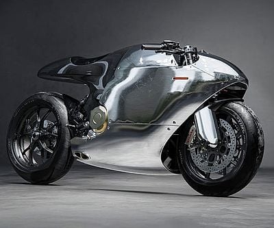 3d Printed Zeus Electric Motorcycle Poseidon Zeus Lightning 1:4