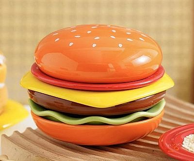Cheeseburger Lingerie Set