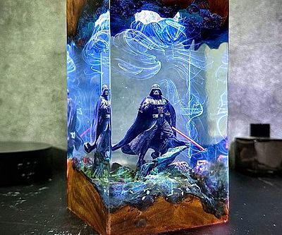 ☆ Diorama Art The Legend of Zelda Ocarina of Time Shadow Box Diorama 3D