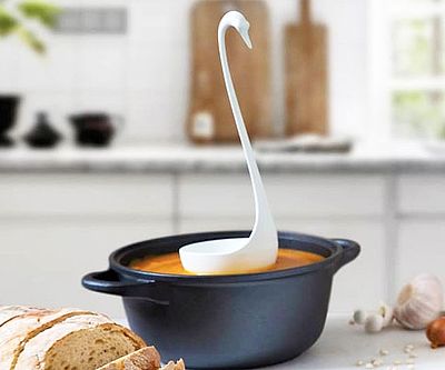 Swan Soup Ladle Delight