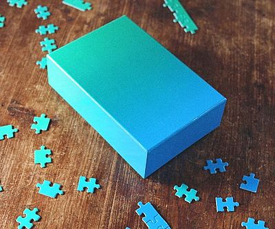 Gradient Puzzle Masterpiece
