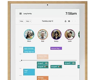 Hearth Display Digital Family Calendar