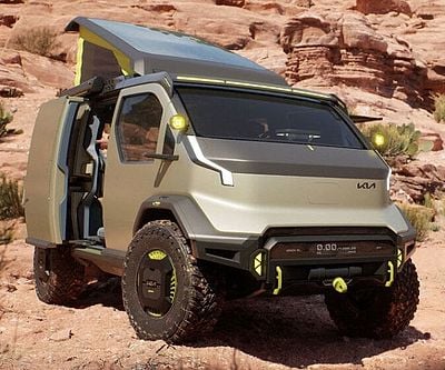 Kia PV5 WKNDR EV Camper Van