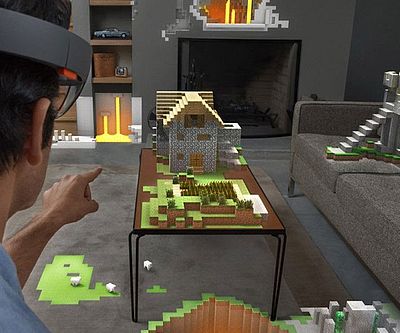 Windows Virtual Virtual Desktop Minecraft Microsoft Hololens