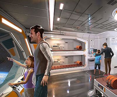 Batman Themed Hotel Room