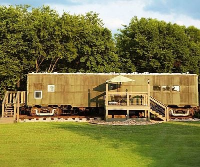 WWII Train Car Airbnb Rental